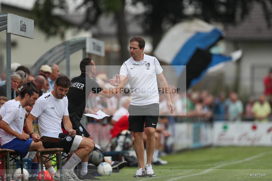 Fundamentum Sportpark, Karlburg, 31.07.2024, sport, action, Fussball, BFV, 3. Spieltag, Bayernliga Nord, WFV, TSV, Würzburger FV 04, TSV Karlburg - Bild-ID: 2422941