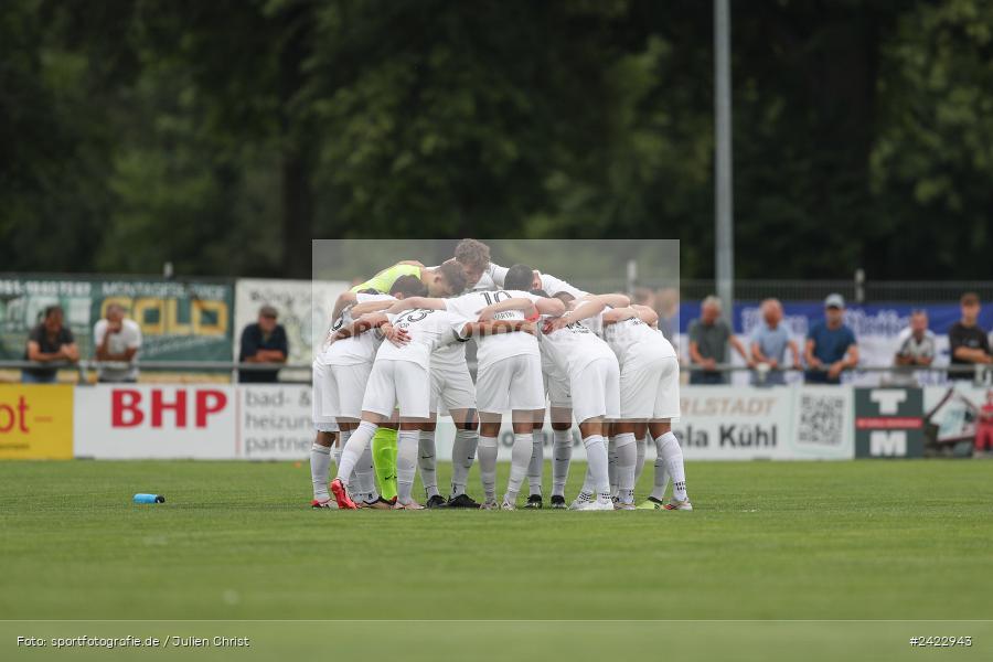 Fundamentum Sportpark, Karlburg, 31.07.2024, sport, action, Fussball, BFV, 3. Spieltag, Bayernliga Nord, WFV, TSV, Würzburger FV 04, TSV Karlburg - Bild-ID: 2422943