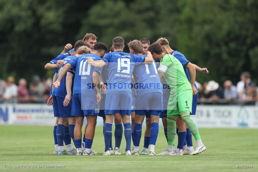 Fundamentum Sportpark, Karlburg, 31.07.2024, sport, action, Fussball, BFV, 3. Spieltag, Bayernliga Nord, WFV, TSV, Würzburger FV 04, TSV Karlburg - Bild-ID: 2422944