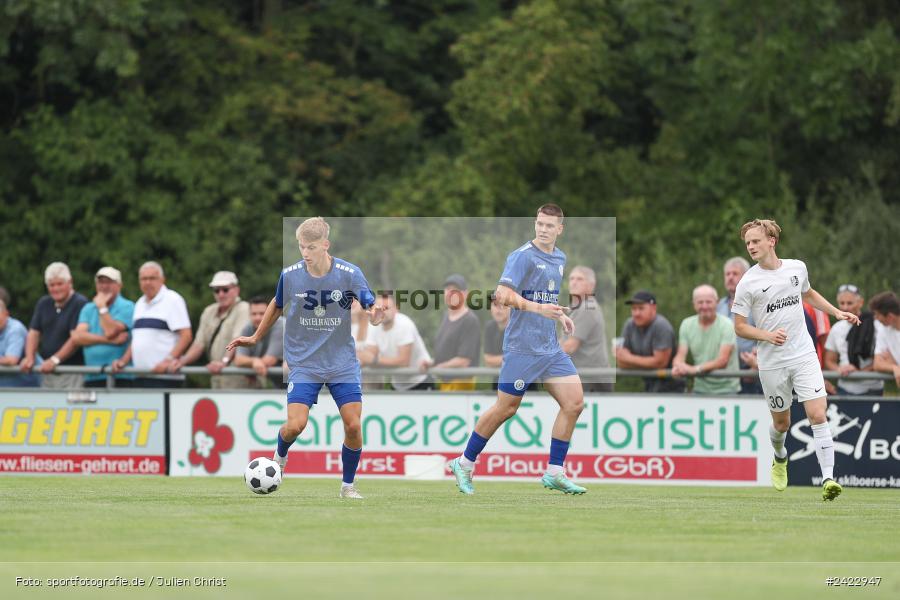 Fundamentum Sportpark, Karlburg, 31.07.2024, sport, action, Fussball, BFV, 3. Spieltag, Bayernliga Nord, WFV, TSV, Würzburger FV 04, TSV Karlburg - Bild-ID: 2422947