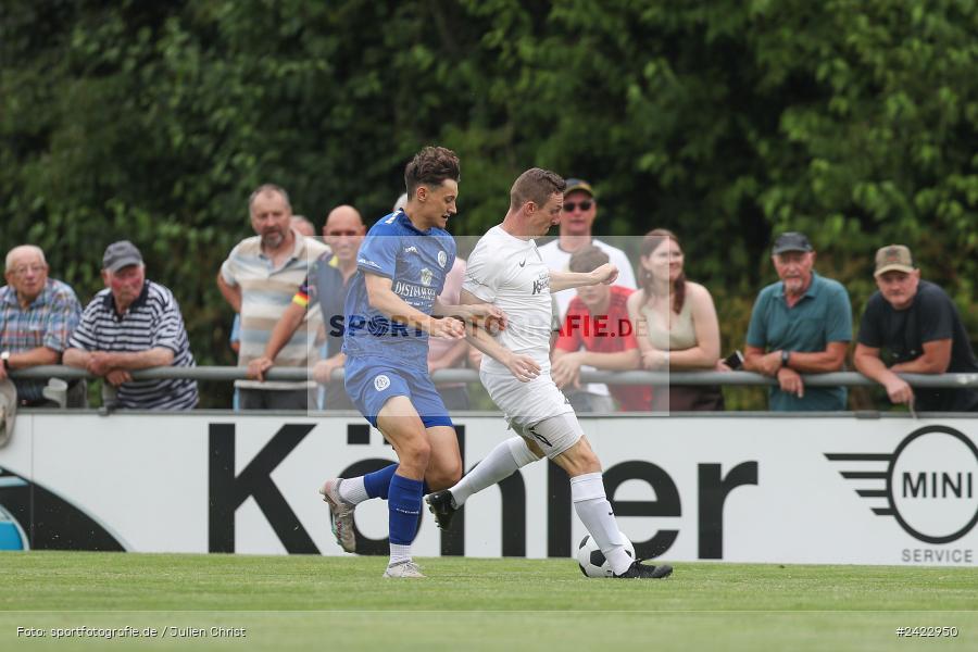 Fundamentum Sportpark, Karlburg, 31.07.2024, sport, action, Fussball, BFV, 3. Spieltag, Bayernliga Nord, WFV, TSV, Würzburger FV 04, TSV Karlburg - Bild-ID: 2422950