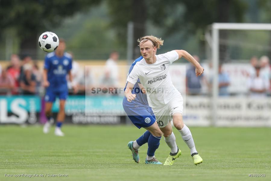 Fundamentum Sportpark, Karlburg, 31.07.2024, sport, action, Fussball, BFV, 3. Spieltag, Bayernliga Nord, WFV, TSV, Würzburger FV 04, TSV Karlburg - Bild-ID: 2422952