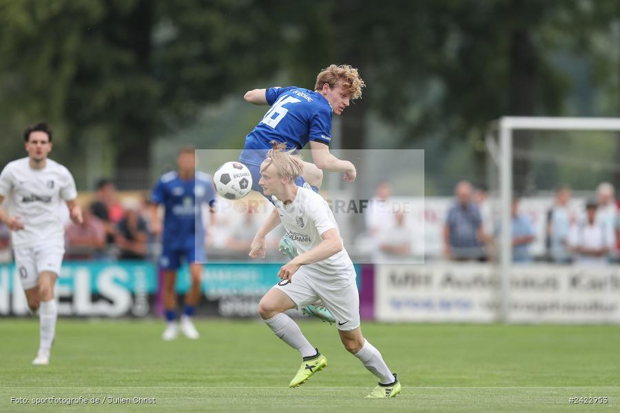 Fundamentum Sportpark, Karlburg, 31.07.2024, sport, action, Fussball, BFV, 3. Spieltag, Bayernliga Nord, WFV, TSV, Würzburger FV 04, TSV Karlburg - Bild-ID: 2422953