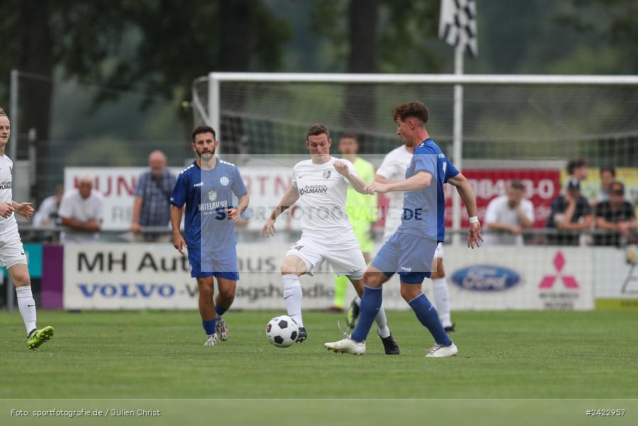Fundamentum Sportpark, Karlburg, 31.07.2024, sport, action, Fussball, BFV, 3. Spieltag, Bayernliga Nord, WFV, TSV, Würzburger FV 04, TSV Karlburg - Bild-ID: 2422957