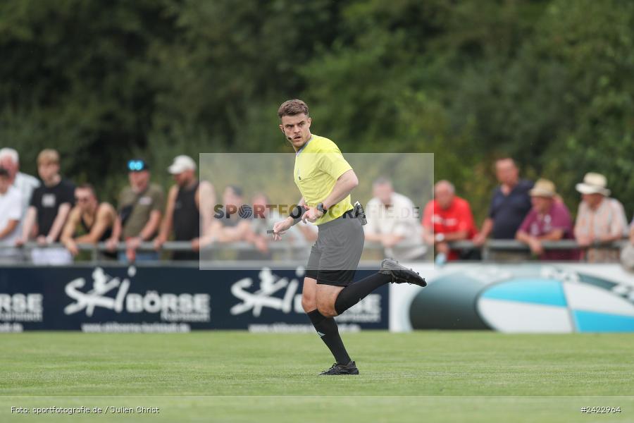 Fundamentum Sportpark, Karlburg, 31.07.2024, sport, action, Fussball, BFV, 3. Spieltag, Bayernliga Nord, WFV, TSV, Würzburger FV 04, TSV Karlburg - Bild-ID: 2422964