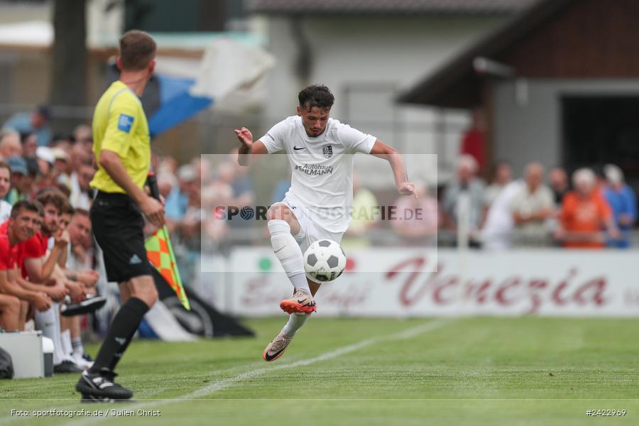 Fundamentum Sportpark, Karlburg, 31.07.2024, sport, action, Fussball, BFV, 3. Spieltag, Bayernliga Nord, WFV, TSV, Würzburger FV 04, TSV Karlburg - Bild-ID: 2422969