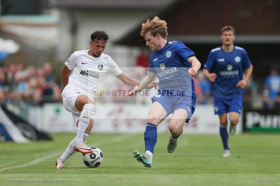Fundamentum Sportpark, Karlburg, 31.07.2024, sport, action, Fussball, BFV, 3. Spieltag, Bayernliga Nord, WFV, TSV, Würzburger FV 04, TSV Karlburg - Bild-ID: 2422970