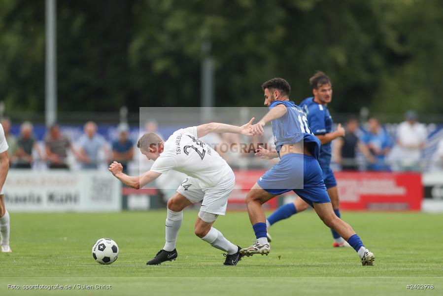 Fundamentum Sportpark, Karlburg, 31.07.2024, sport, action, Fussball, BFV, 3. Spieltag, Bayernliga Nord, WFV, TSV, Würzburger FV 04, TSV Karlburg - Bild-ID: 2422978