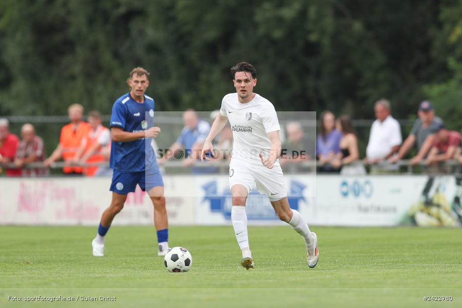 Fundamentum Sportpark, Karlburg, 31.07.2024, sport, action, Fussball, BFV, 3. Spieltag, Bayernliga Nord, WFV, TSV, Würzburger FV 04, TSV Karlburg - Bild-ID: 2422980