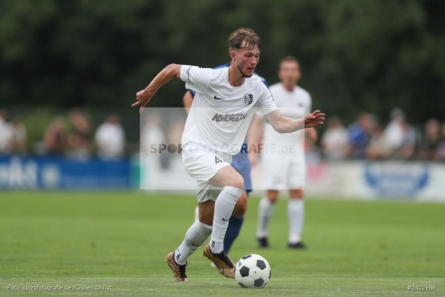 Fundamentum Sportpark, Karlburg, 31.07.2024, sport, action, Fussball, BFV, 3. Spieltag, Bayernliga Nord, WFV, TSV, Würzburger FV 04, TSV Karlburg - Bild-ID: 2422988
