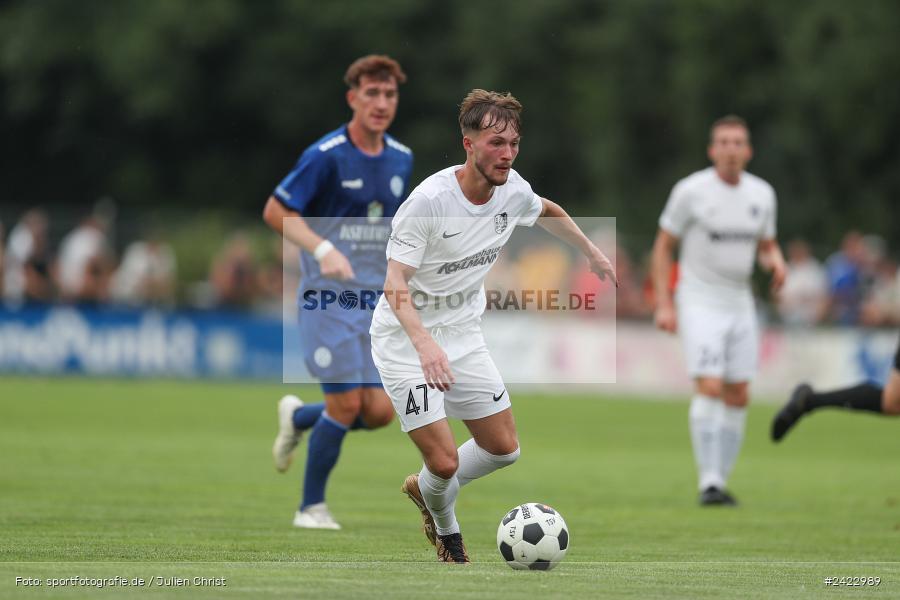 Fundamentum Sportpark, Karlburg, 31.07.2024, sport, action, Fussball, BFV, 3. Spieltag, Bayernliga Nord, WFV, TSV, Würzburger FV 04, TSV Karlburg - Bild-ID: 2422989