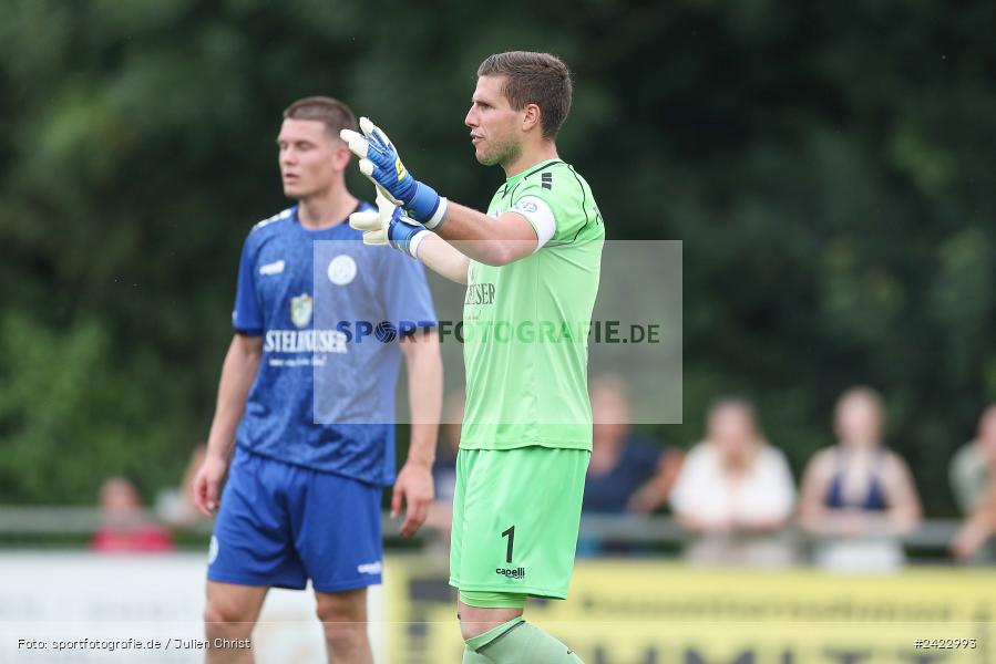 Fundamentum Sportpark, Karlburg, 31.07.2024, sport, action, Fussball, BFV, 3. Spieltag, Bayernliga Nord, WFV, TSV, Würzburger FV 04, TSV Karlburg - Bild-ID: 2422993