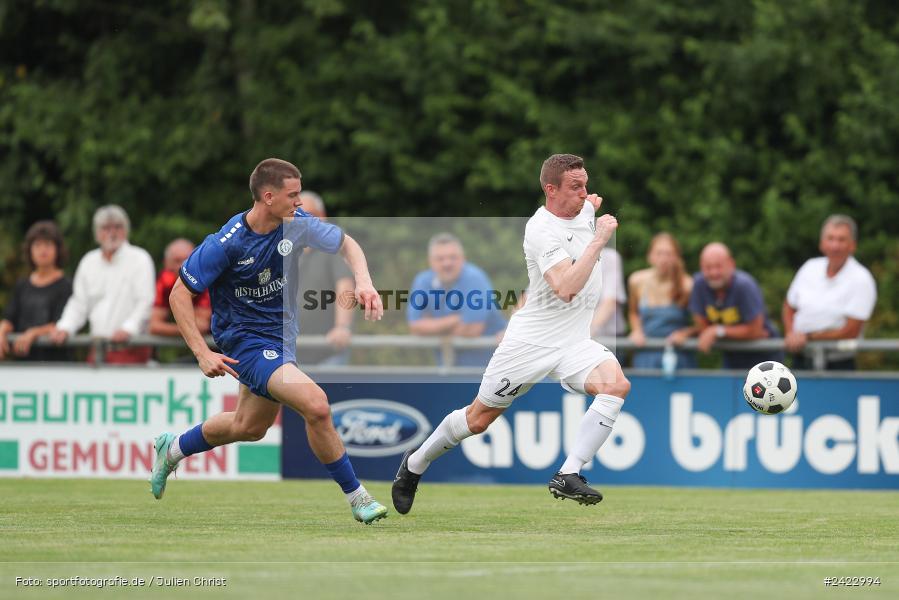 Fundamentum Sportpark, Karlburg, 31.07.2024, sport, action, Fussball, BFV, 3. Spieltag, Bayernliga Nord, WFV, TSV, Würzburger FV 04, TSV Karlburg - Bild-ID: 2422994
