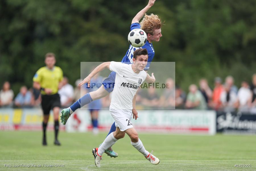 Fundamentum Sportpark, Karlburg, 31.07.2024, sport, action, Fussball, BFV, 3. Spieltag, Bayernliga Nord, WFV, TSV, Würzburger FV 04, TSV Karlburg - Bild-ID: 2423005