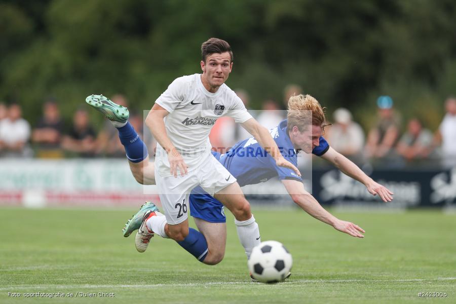 Fundamentum Sportpark, Karlburg, 31.07.2024, sport, action, Fussball, BFV, 3. Spieltag, Bayernliga Nord, WFV, TSV, Würzburger FV 04, TSV Karlburg - Bild-ID: 2423006