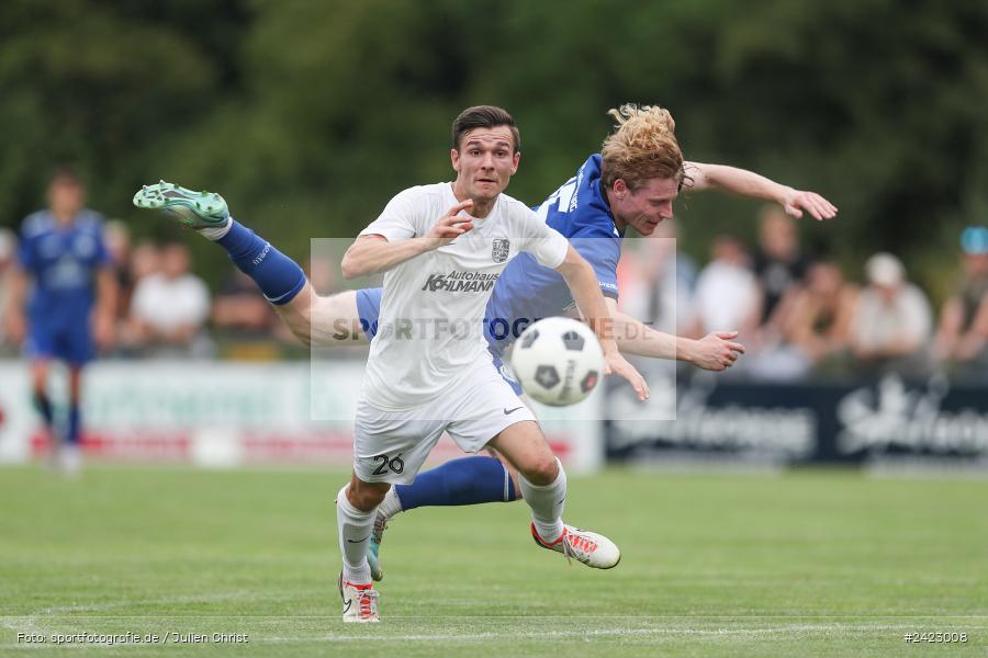 Fundamentum Sportpark, Karlburg, 31.07.2024, sport, action, Fussball, BFV, 3. Spieltag, Bayernliga Nord, WFV, TSV, Würzburger FV 04, TSV Karlburg - Bild-ID: 2423008
