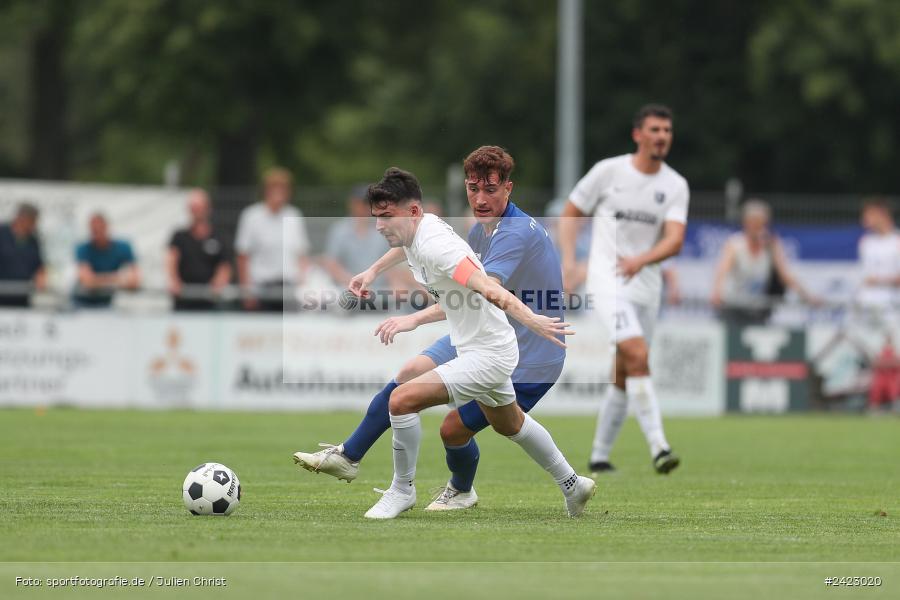Fundamentum Sportpark, Karlburg, 31.07.2024, sport, action, Fussball, BFV, 3. Spieltag, Bayernliga Nord, WFV, TSV, Würzburger FV 04, TSV Karlburg - Bild-ID: 2423020