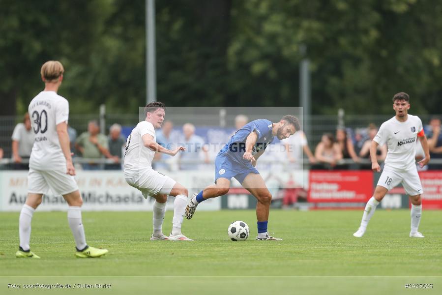 Fundamentum Sportpark, Karlburg, 31.07.2024, sport, action, Fussball, BFV, 3. Spieltag, Bayernliga Nord, WFV, TSV, Würzburger FV 04, TSV Karlburg - Bild-ID: 2423023
