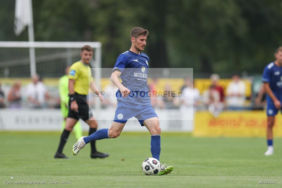 Fundamentum Sportpark, Karlburg, 31.07.2024, sport, action, Fussball, BFV, 3. Spieltag, Bayernliga Nord, WFV, TSV, Würzburger FV 04, TSV Karlburg - Bild-ID: 2423031