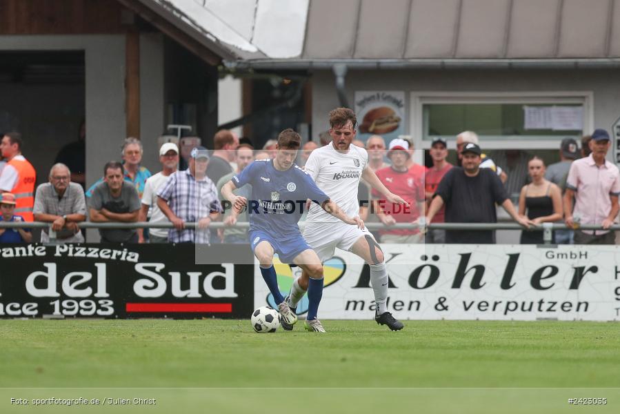 Fundamentum Sportpark, Karlburg, 31.07.2024, sport, action, Fussball, BFV, 3. Spieltag, Bayernliga Nord, WFV, TSV, Würzburger FV 04, TSV Karlburg - Bild-ID: 2423035