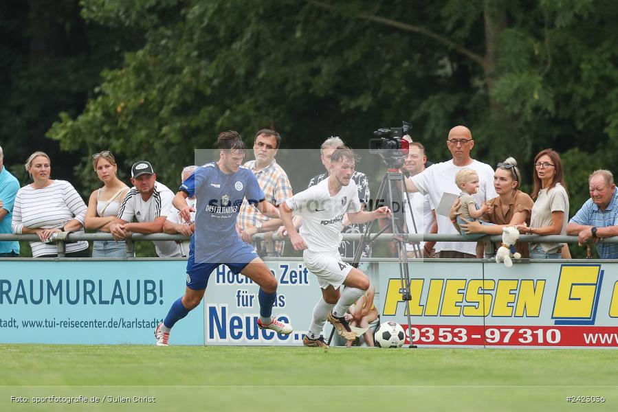 Fundamentum Sportpark, Karlburg, 31.07.2024, sport, action, Fussball, BFV, 3. Spieltag, Bayernliga Nord, WFV, TSV, Würzburger FV 04, TSV Karlburg - Bild-ID: 2423036