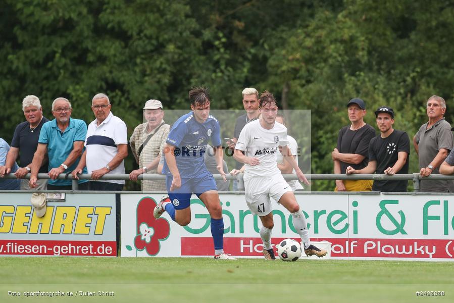 Fundamentum Sportpark, Karlburg, 31.07.2024, sport, action, Fussball, BFV, 3. Spieltag, Bayernliga Nord, WFV, TSV, Würzburger FV 04, TSV Karlburg - Bild-ID: 2423038