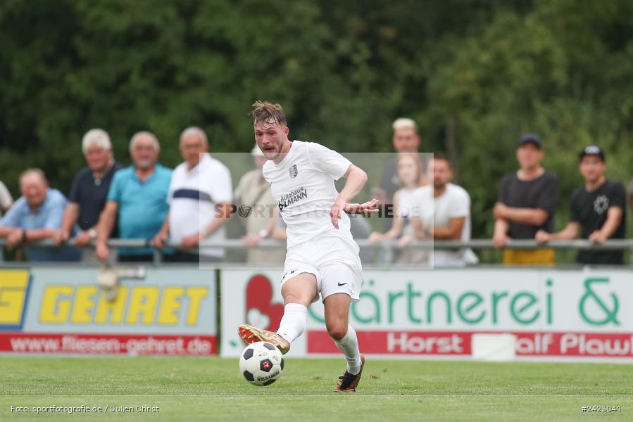 Fundamentum Sportpark, Karlburg, 31.07.2024, sport, action, Fussball, BFV, 3. Spieltag, Bayernliga Nord, WFV, TSV, Würzburger FV 04, TSV Karlburg - Bild-ID: 2423041
