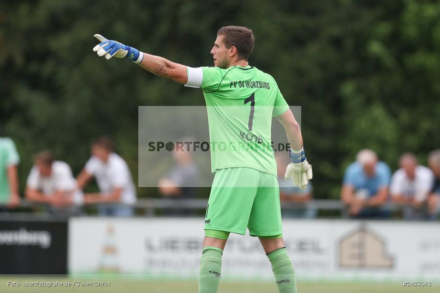 Fundamentum Sportpark, Karlburg, 31.07.2024, sport, action, Fussball, BFV, 3. Spieltag, Bayernliga Nord, WFV, TSV, Würzburger FV 04, TSV Karlburg - Bild-ID: 2423042