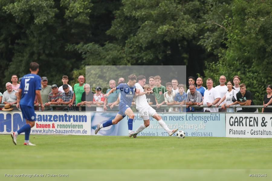 Fundamentum Sportpark, Karlburg, 31.07.2024, sport, action, Fussball, BFV, 3. Spieltag, Bayernliga Nord, WFV, TSV, Würzburger FV 04, TSV Karlburg - Bild-ID: 2423043