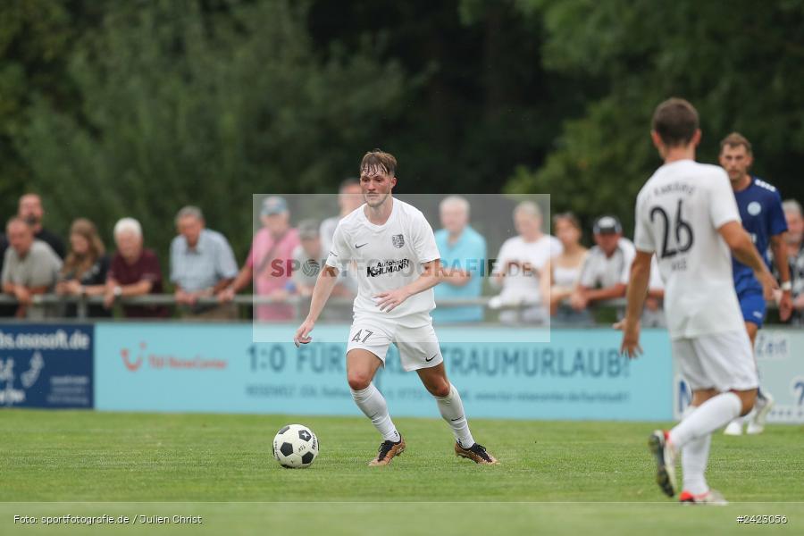 Fundamentum Sportpark, Karlburg, 31.07.2024, sport, action, Fussball, BFV, 3. Spieltag, Bayernliga Nord, WFV, TSV, Würzburger FV 04, TSV Karlburg - Bild-ID: 2423056