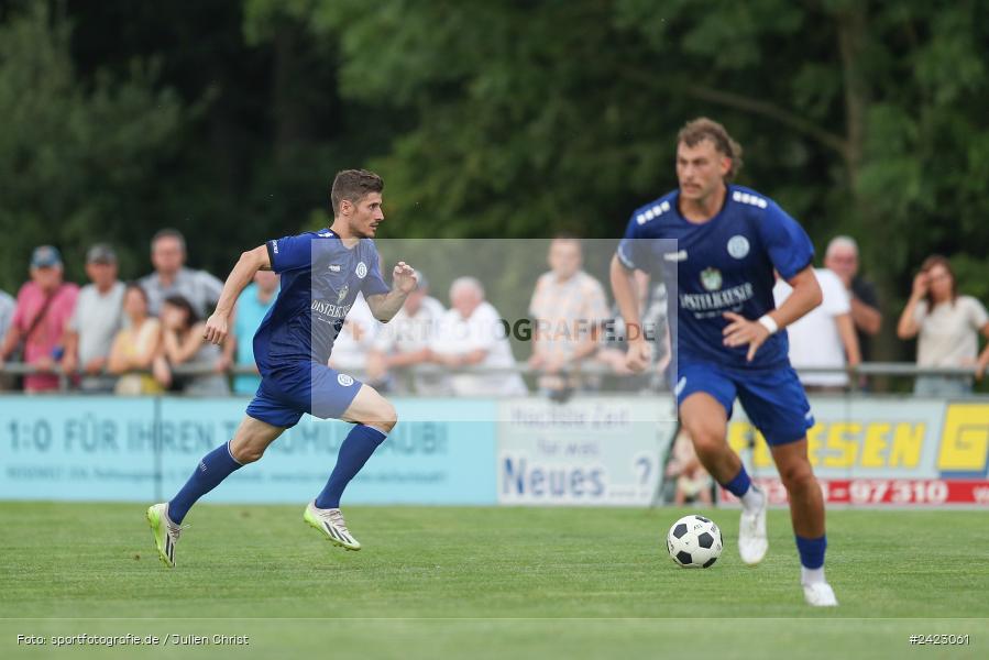 Fundamentum Sportpark, Karlburg, 31.07.2024, sport, action, Fussball, BFV, 3. Spieltag, Bayernliga Nord, WFV, TSV, Würzburger FV 04, TSV Karlburg - Bild-ID: 2423061