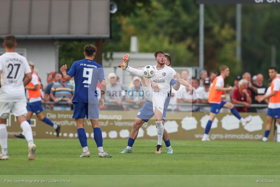 Fundamentum Sportpark, Karlburg, 31.07.2024, sport, action, Fussball, BFV, 3. Spieltag, Bayernliga Nord, WFV, TSV, Würzburger FV 04, TSV Karlburg - Bild-ID: 2423065