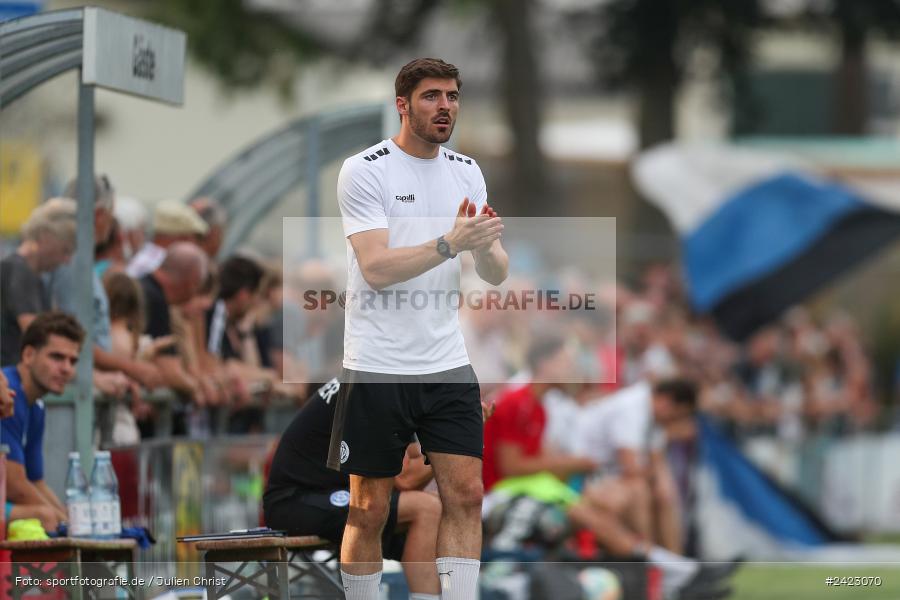 Fundamentum Sportpark, Karlburg, 31.07.2024, sport, action, Fussball, BFV, 3. Spieltag, Bayernliga Nord, WFV, TSV, Würzburger FV 04, TSV Karlburg - Bild-ID: 2423070