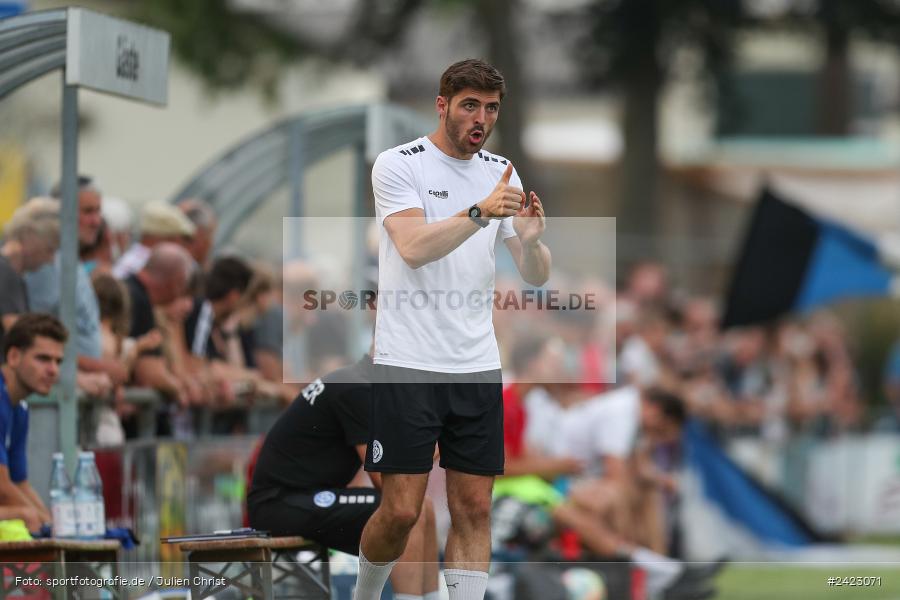 Fundamentum Sportpark, Karlburg, 31.07.2024, sport, action, Fussball, BFV, 3. Spieltag, Bayernliga Nord, WFV, TSV, Würzburger FV 04, TSV Karlburg - Bild-ID: 2423071
