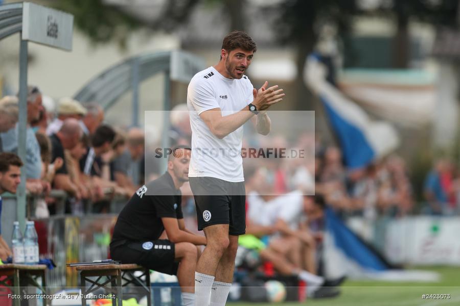 Fundamentum Sportpark, Karlburg, 31.07.2024, sport, action, Fussball, BFV, 3. Spieltag, Bayernliga Nord, WFV, TSV, Würzburger FV 04, TSV Karlburg - Bild-ID: 2423073
