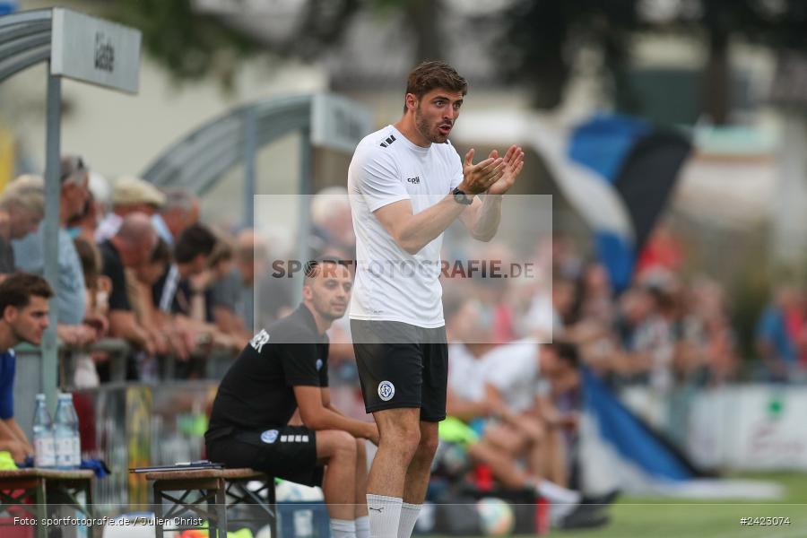 Fundamentum Sportpark, Karlburg, 31.07.2024, sport, action, Fussball, BFV, 3. Spieltag, Bayernliga Nord, WFV, TSV, Würzburger FV 04, TSV Karlburg - Bild-ID: 2423074