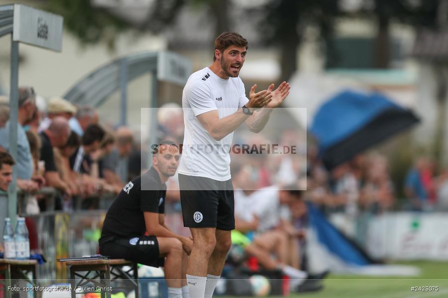 Fundamentum Sportpark, Karlburg, 31.07.2024, sport, action, Fussball, BFV, 3. Spieltag, Bayernliga Nord, WFV, TSV, Würzburger FV 04, TSV Karlburg - Bild-ID: 2423075