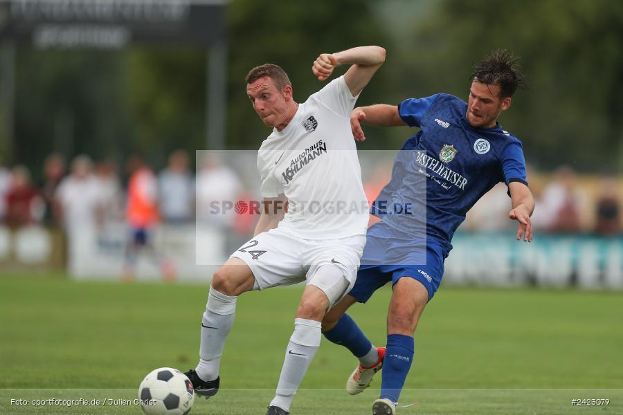 Fundamentum Sportpark, Karlburg, 31.07.2024, sport, action, Fussball, BFV, 3. Spieltag, Bayernliga Nord, WFV, TSV, Würzburger FV 04, TSV Karlburg - Bild-ID: 2423079