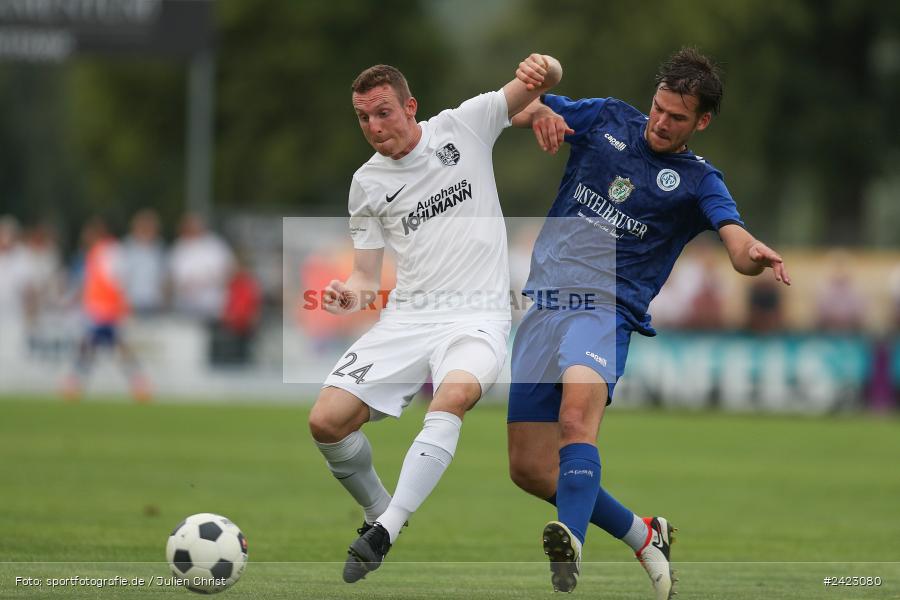 Fundamentum Sportpark, Karlburg, 31.07.2024, sport, action, Fussball, BFV, 3. Spieltag, Bayernliga Nord, WFV, TSV, Würzburger FV 04, TSV Karlburg - Bild-ID: 2423080