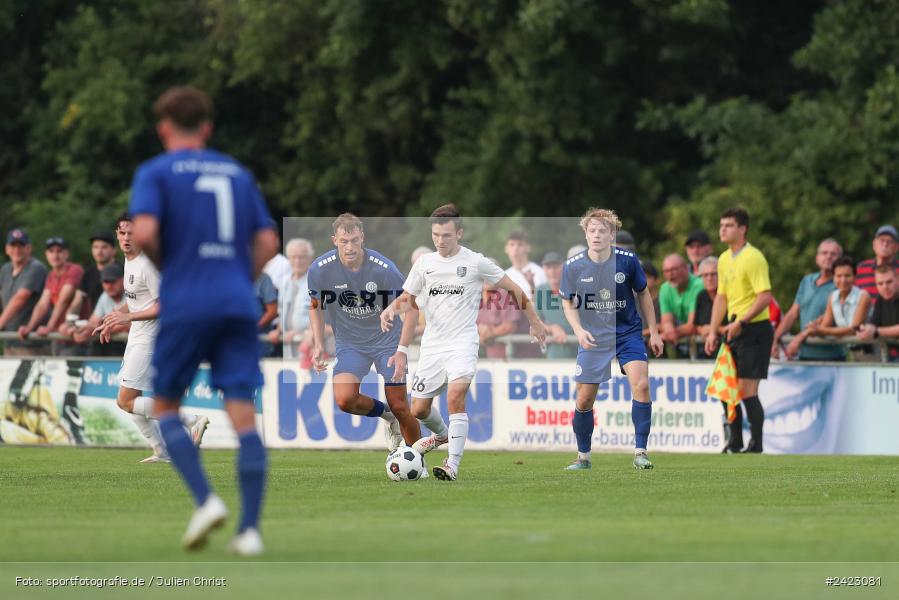 Fundamentum Sportpark, Karlburg, 31.07.2024, sport, action, Fussball, BFV, 3. Spieltag, Bayernliga Nord, WFV, TSV, Würzburger FV 04, TSV Karlburg - Bild-ID: 2423081