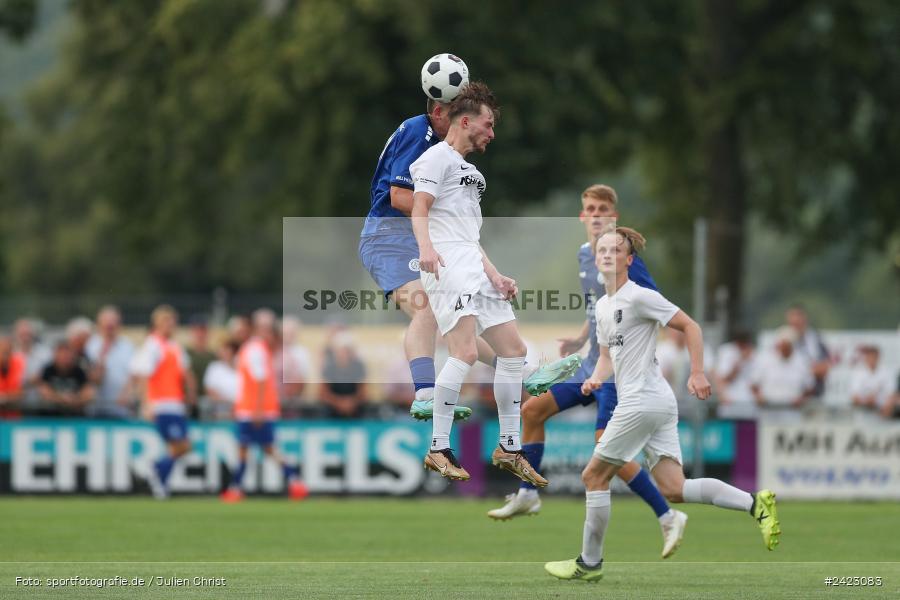 Fundamentum Sportpark, Karlburg, 31.07.2024, sport, action, Fussball, BFV, 3. Spieltag, Bayernliga Nord, WFV, TSV, Würzburger FV 04, TSV Karlburg - Bild-ID: 2423083