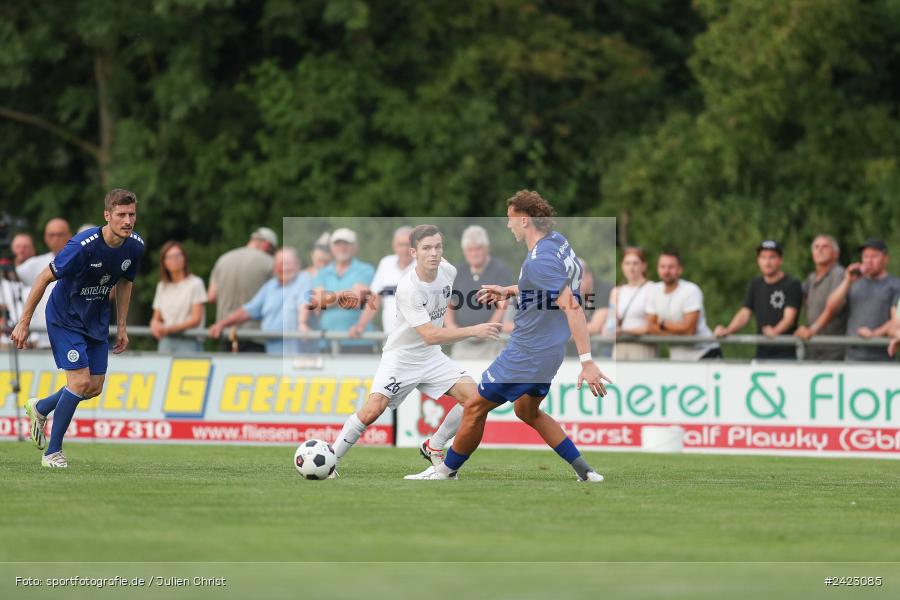 Fundamentum Sportpark, Karlburg, 31.07.2024, sport, action, Fussball, BFV, 3. Spieltag, Bayernliga Nord, WFV, TSV, Würzburger FV 04, TSV Karlburg - Bild-ID: 2423085