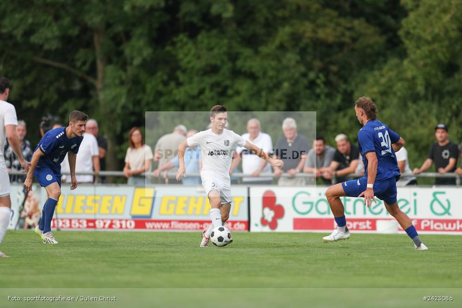 Fundamentum Sportpark, Karlburg, 31.07.2024, sport, action, Fussball, BFV, 3. Spieltag, Bayernliga Nord, WFV, TSV, Würzburger FV 04, TSV Karlburg - Bild-ID: 2423086