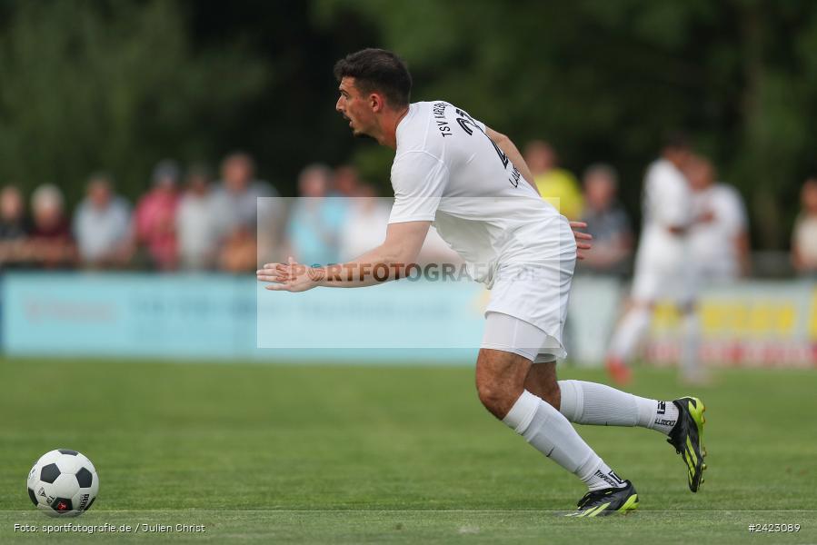 Fundamentum Sportpark, Karlburg, 31.07.2024, sport, action, Fussball, BFV, 3. Spieltag, Bayernliga Nord, WFV, TSV, Würzburger FV 04, TSV Karlburg - Bild-ID: 2423089