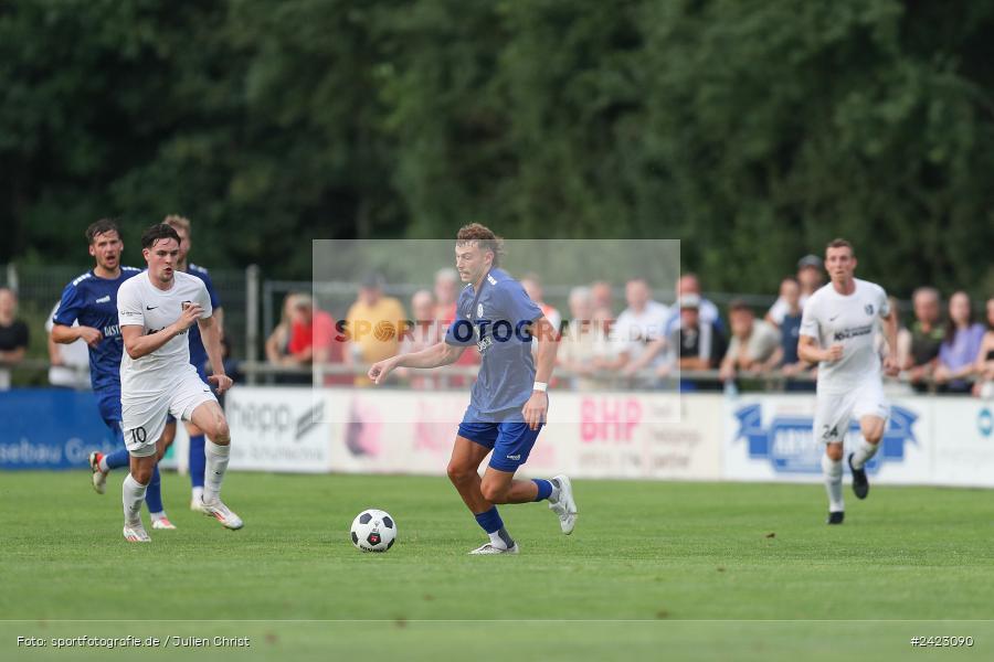 Fundamentum Sportpark, Karlburg, 31.07.2024, sport, action, Fussball, BFV, 3. Spieltag, Bayernliga Nord, WFV, TSV, Würzburger FV 04, TSV Karlburg - Bild-ID: 2423090