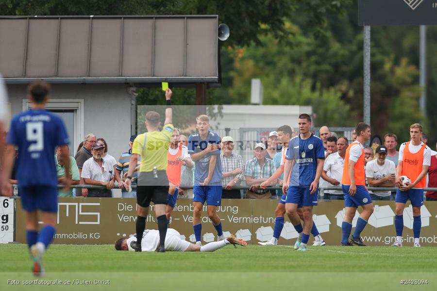 Fundamentum Sportpark, Karlburg, 31.07.2024, sport, action, Fussball, BFV, 3. Spieltag, Bayernliga Nord, WFV, TSV, Würzburger FV 04, TSV Karlburg - Bild-ID: 2423094