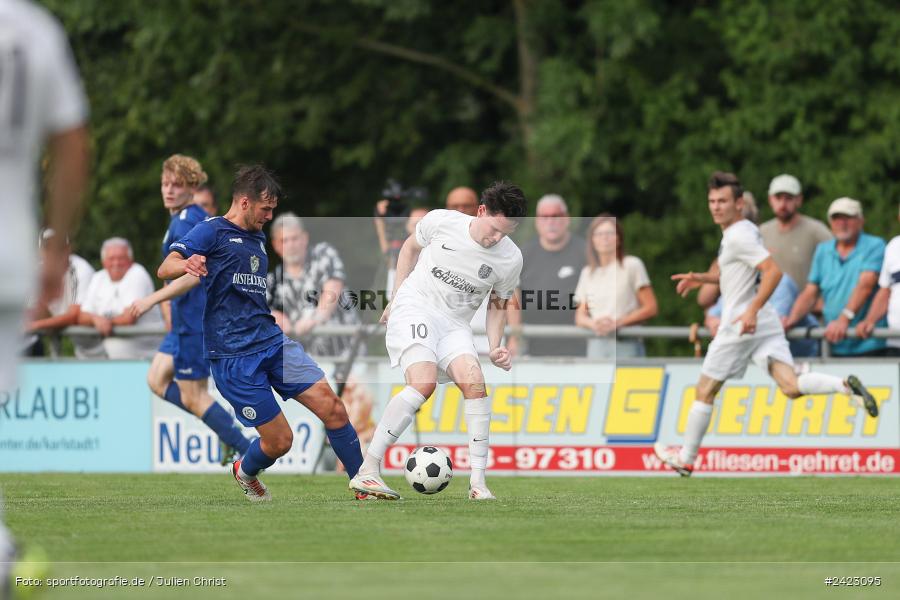 Fundamentum Sportpark, Karlburg, 31.07.2024, sport, action, Fussball, BFV, 3. Spieltag, Bayernliga Nord, WFV, TSV, Würzburger FV 04, TSV Karlburg - Bild-ID: 2423095