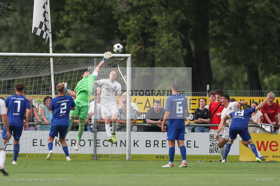 Fundamentum Sportpark, Karlburg, 31.07.2024, sport, action, Fussball, BFV, 3. Spieltag, Bayernliga Nord, WFV, TSV, Würzburger FV 04, TSV Karlburg - Bild-ID: 2423099