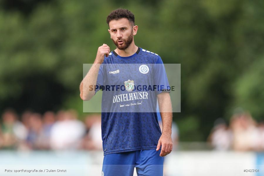 Fundamentum Sportpark, Karlburg, 31.07.2024, sport, action, Fussball, BFV, 3. Spieltag, Bayernliga Nord, WFV, TSV, Würzburger FV 04, TSV Karlburg - Bild-ID: 2423101