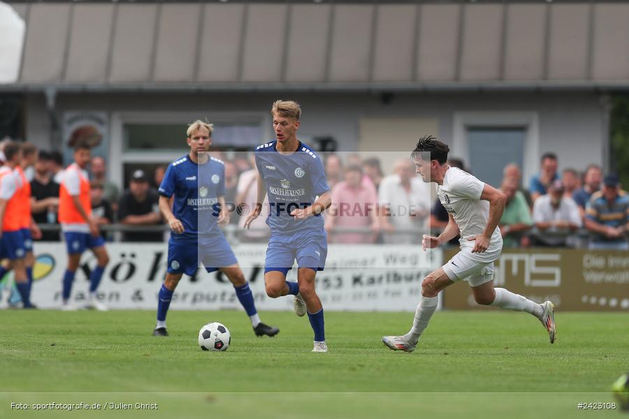 Fundamentum Sportpark, Karlburg, 31.07.2024, sport, action, Fussball, BFV, 3. Spieltag, Bayernliga Nord, WFV, TSV, Würzburger FV 04, TSV Karlburg - Bild-ID: 2423108